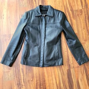 Women's Size Small Leather Jacket